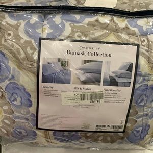 Damask Designs Floral Blooms 3 Piece Comforter